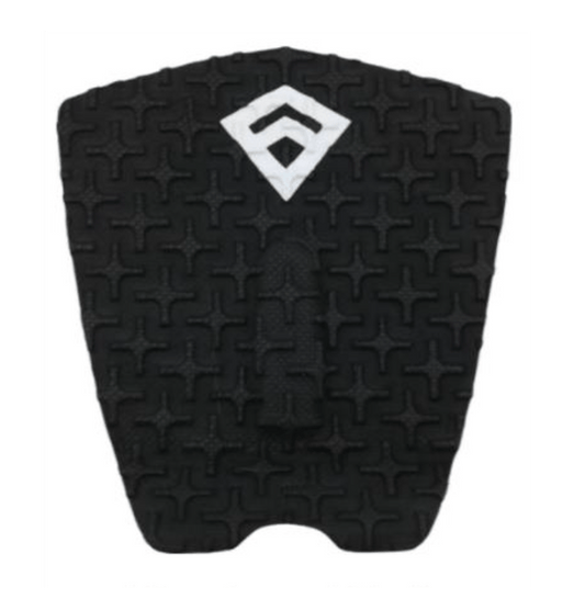 Pad de Surf modèle Phantom de couleur noire avec le logo Freak Traction blanc - CM Surfing