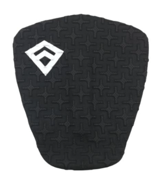 Pad de Surf signé Brad Domke modèle Brad Domke Dom II de couleur noire avec le logo Freak Traction de couleur blanche - CM Surfing