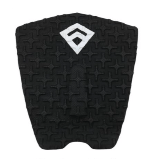 Pad de Surf modèle Phantom de couleur noire avec le logo Freak Traction de couleur blanche - CM Surfing