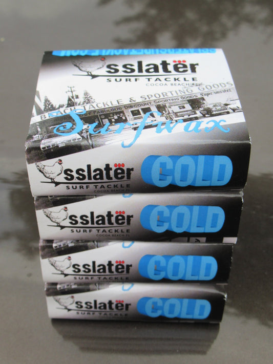 Pack de 4 wax de Surf SSlater Cold - CM Surfing