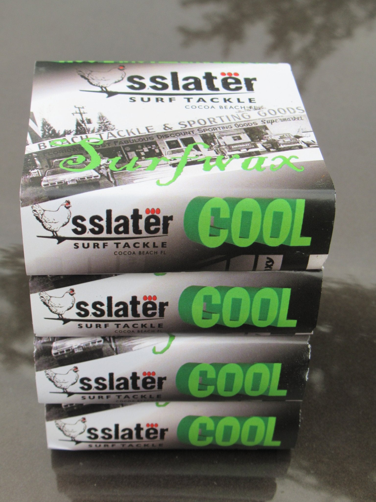 Pack de 4 wax de Surf SSlater Cool - CM Surfing