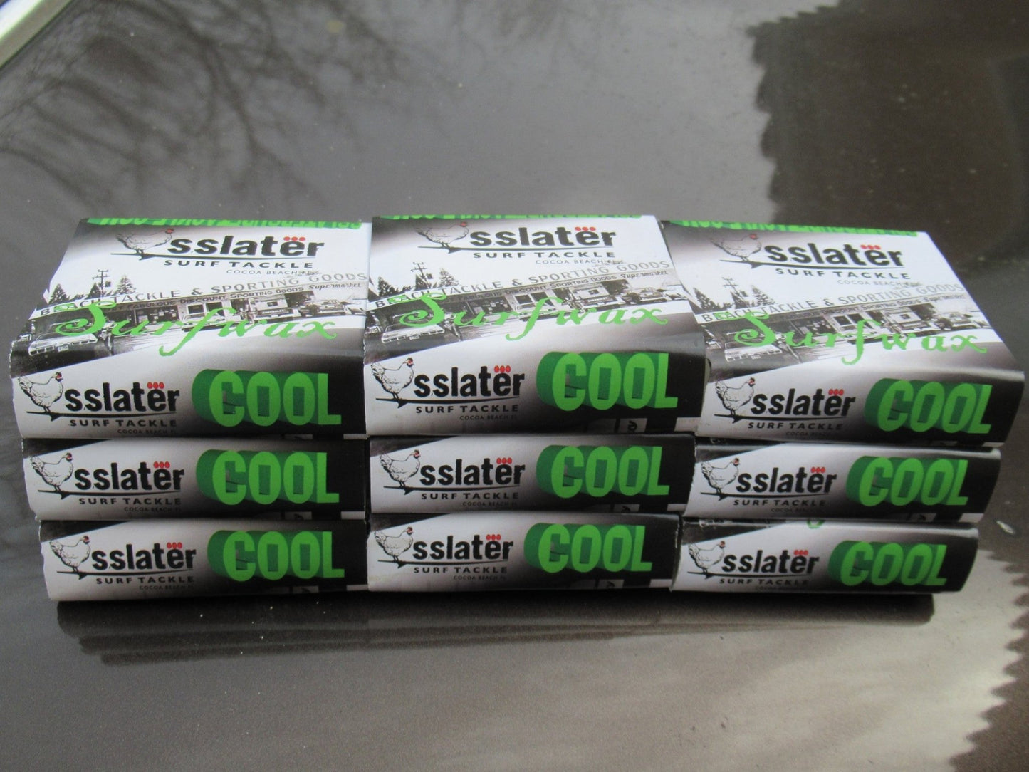 Pack de 9 wax de Surf SSlater Cool - CM Surfing