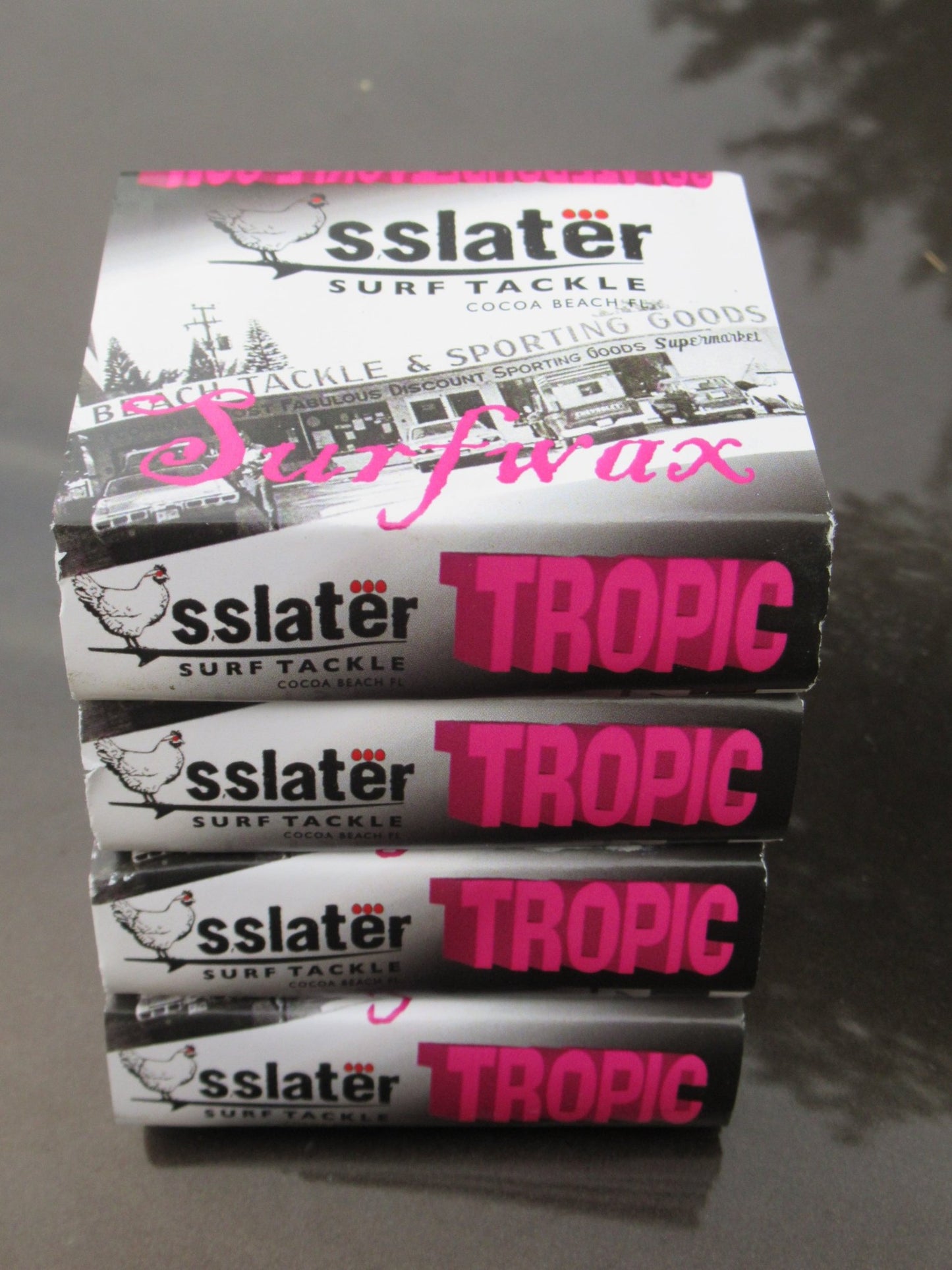 Pack de 4 wax de Surf SSlater Tropic - CM Surfing